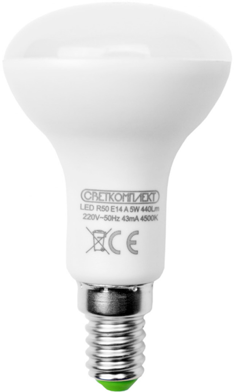 Лампа світлодіодна Светкомплект (6929547642914) 5Вт, E14, 4500K